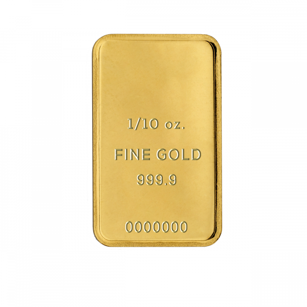 1/10 oz Gold Bar