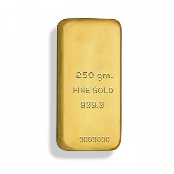 250 gm Gold Bar