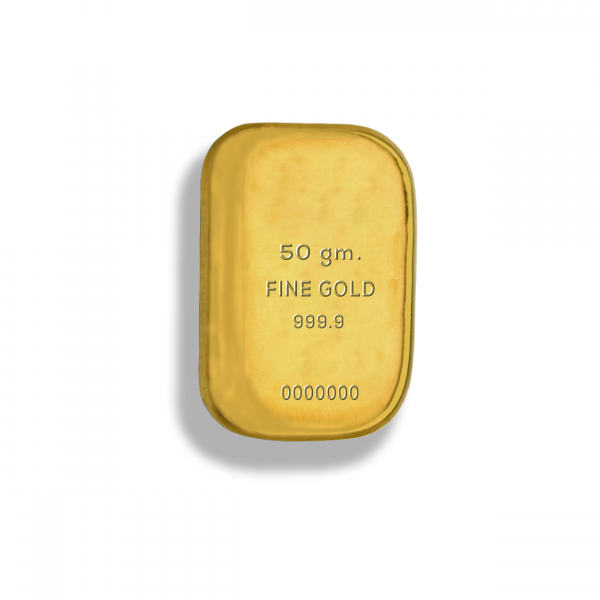 50 gm Gold Bar