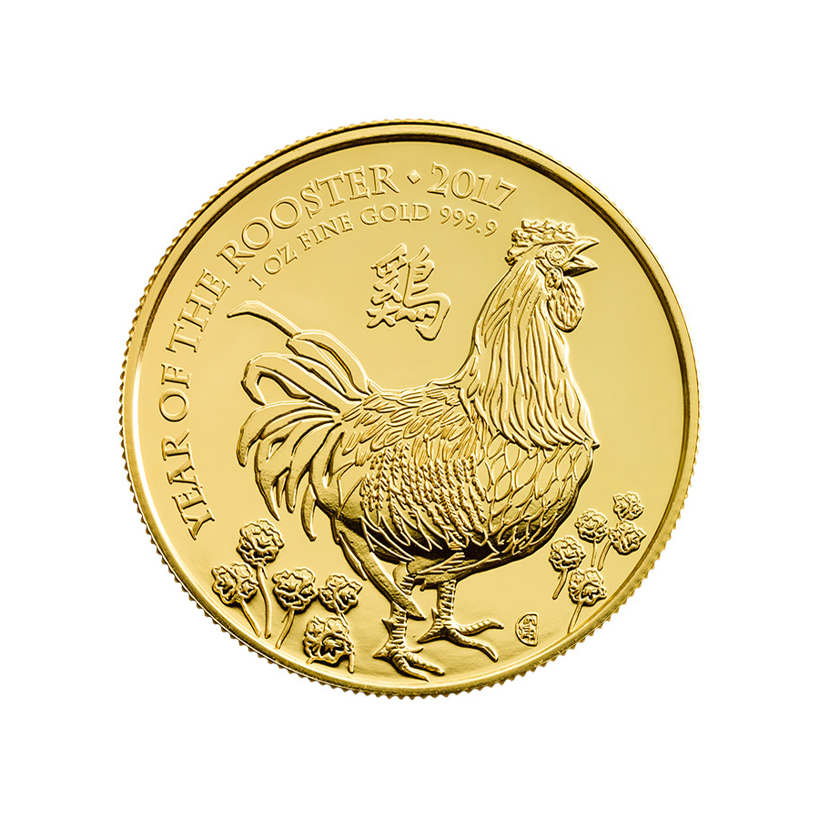 British Gold Year Of The Rooster