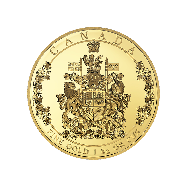 Canadian Gold Arms of Canada
