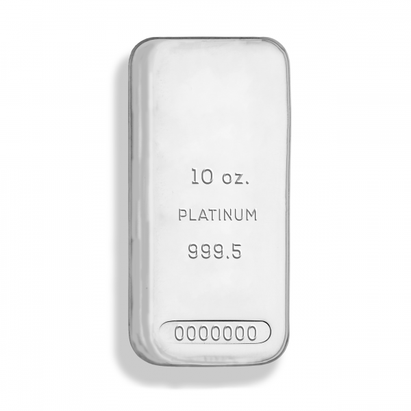 10 oz Platinum Bar