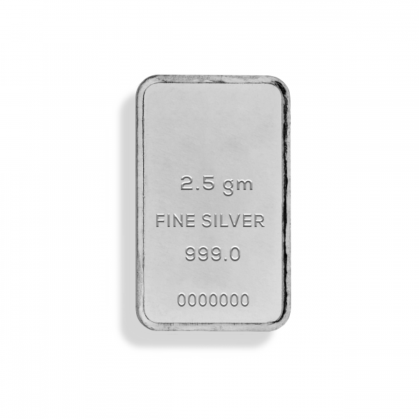 2.5 gm Silver Bar