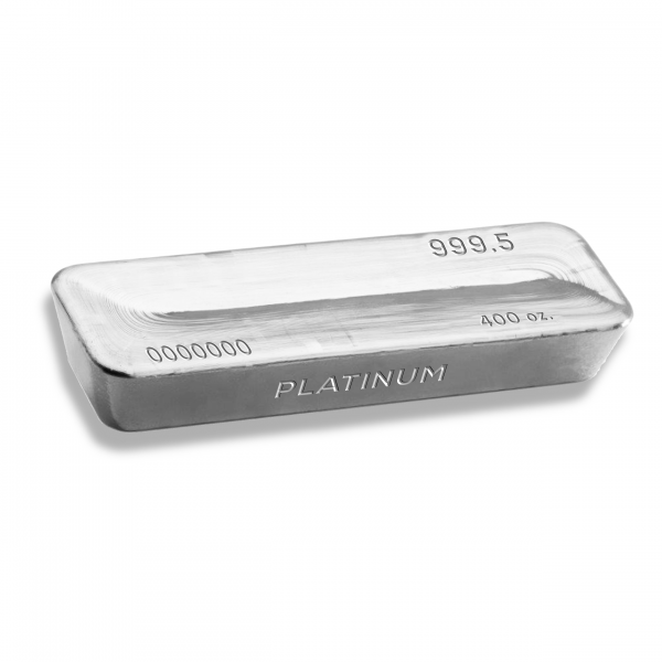 400 oz Platinum Bar