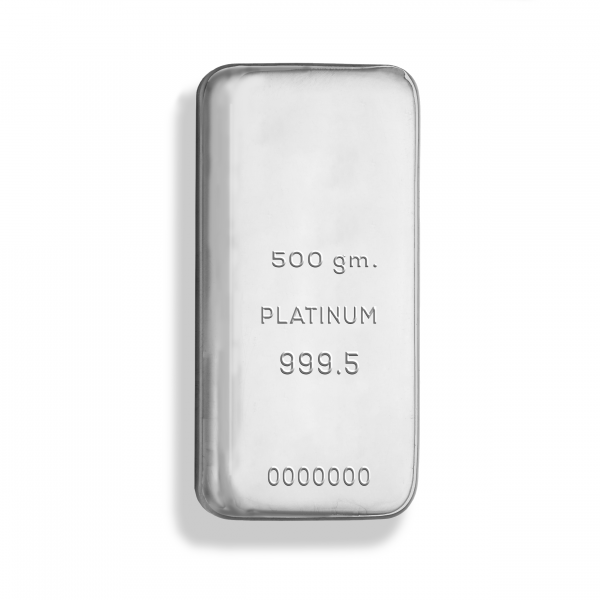 500 gm Platinum Bar